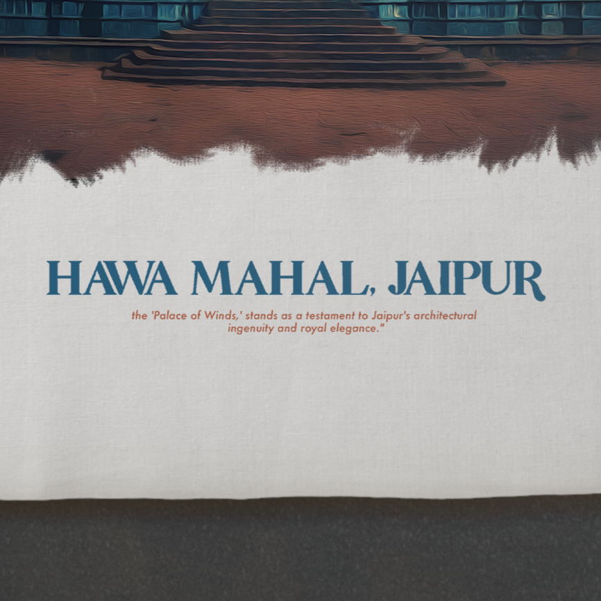 Hawa Mahal in starry night (Totebag) by huihui