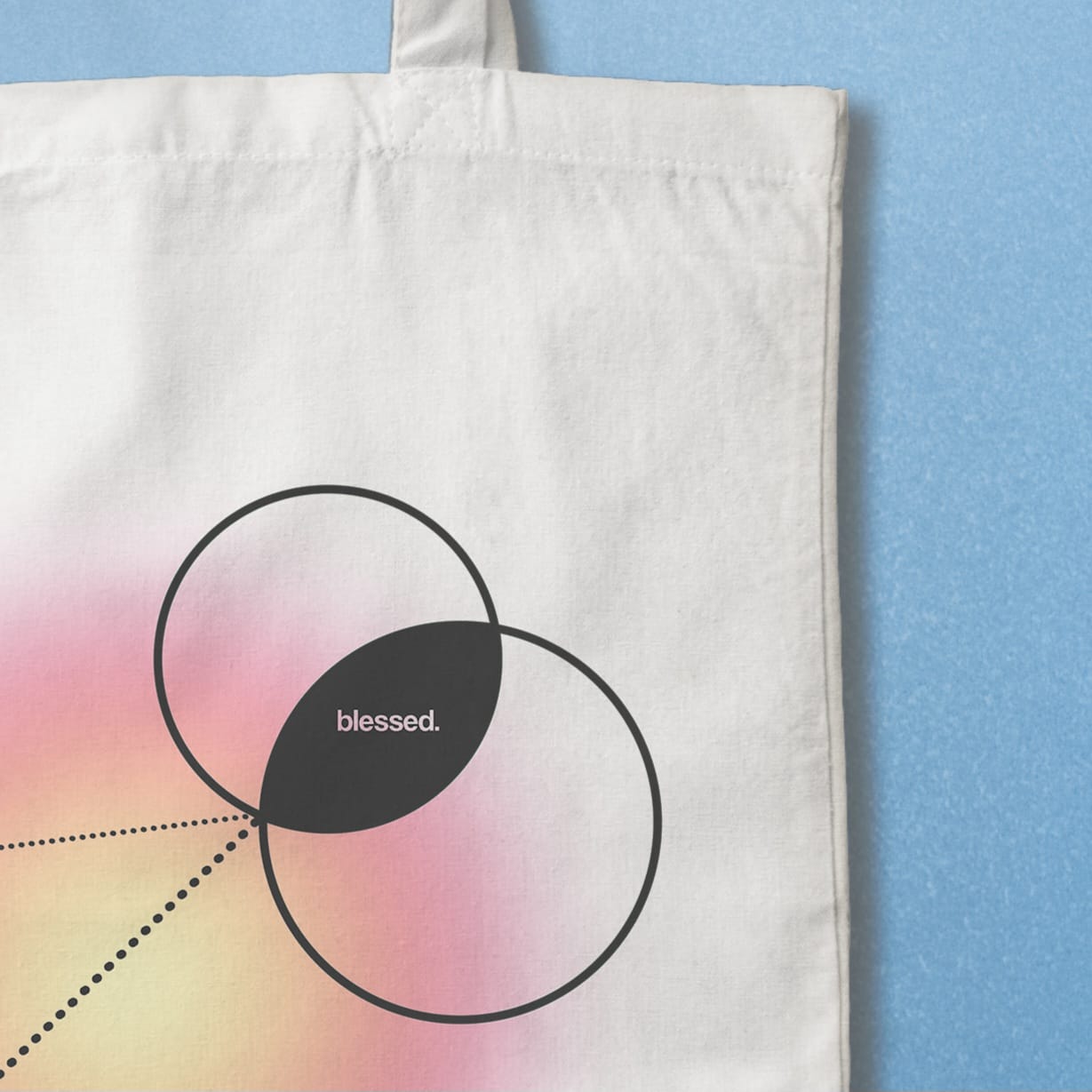 Blessed (Word Minimalism huihui totebag)