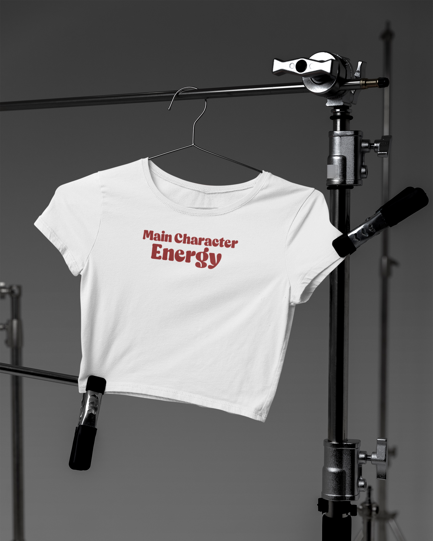 Women Crop Top Main Character Energy Crop tee