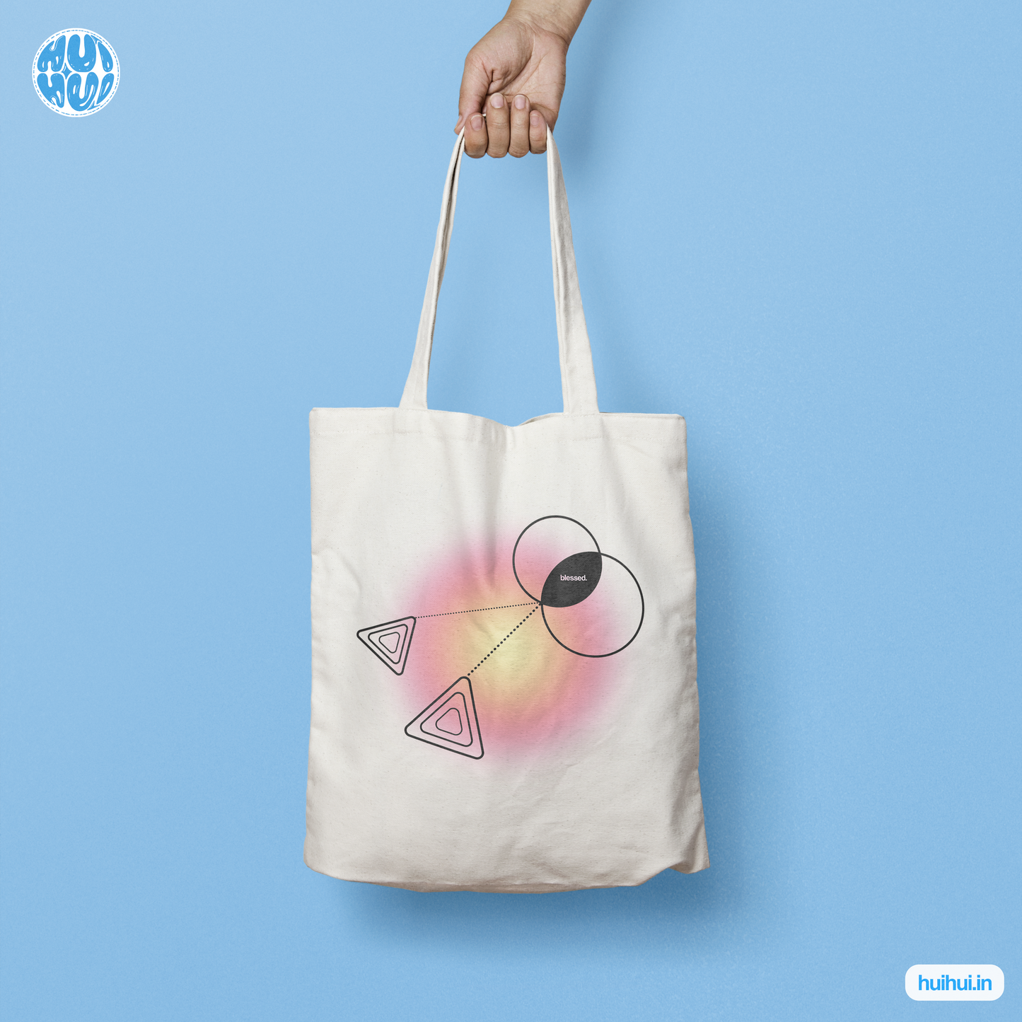 Blessed (Word Minimalism huihui totebag)