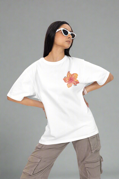 To Be Loved Womens Graphic Oversized Tshirt